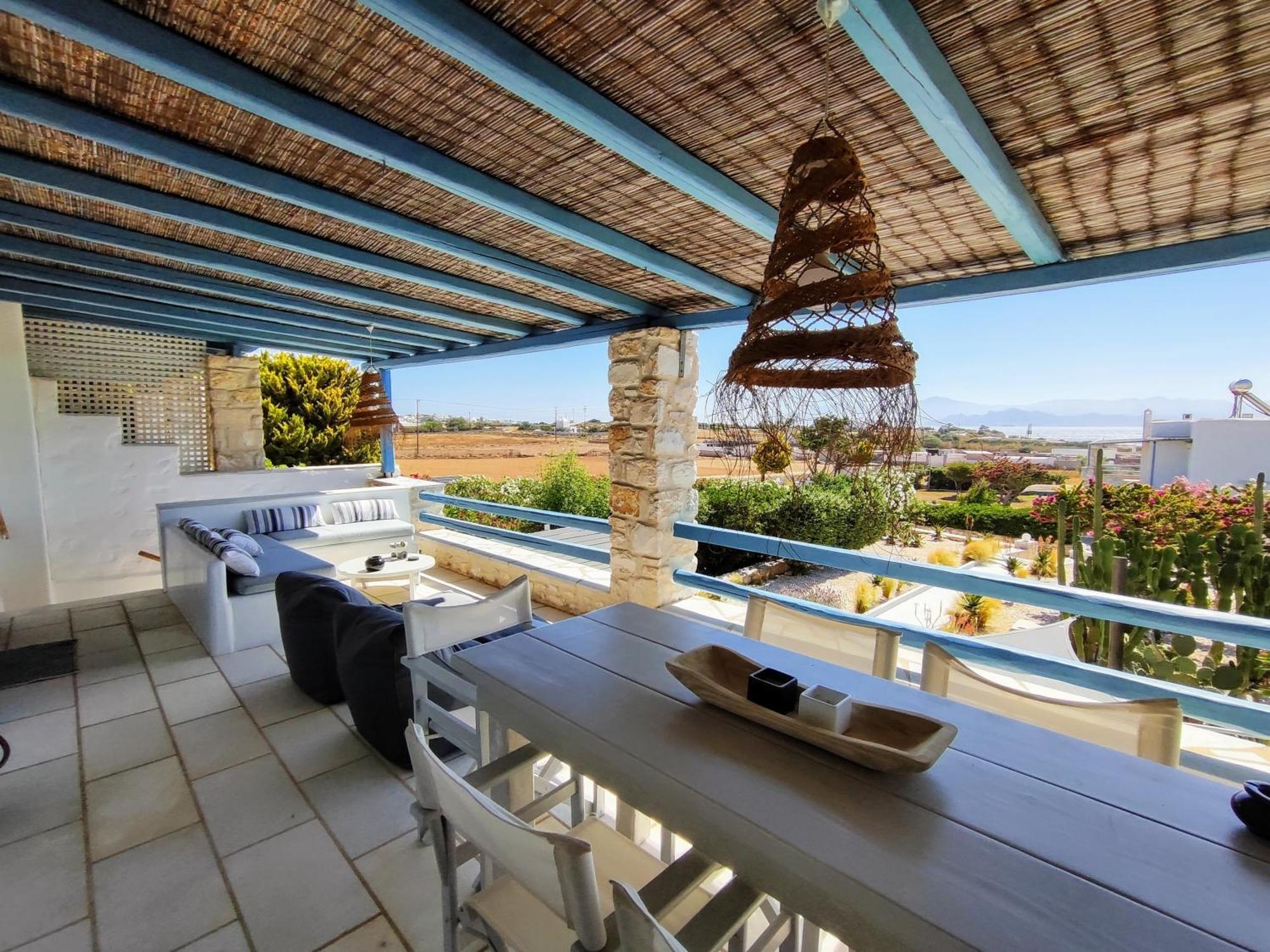 Island Magic - Seaview Villa With Jacuzzi Pool Ambelas Dış mekan fotoğraf